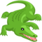 Crocodile emoji on Messenger
